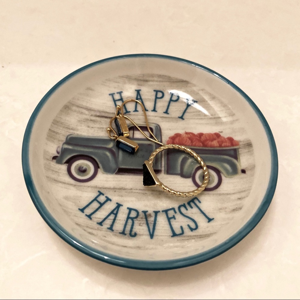 Happy Harvest Trinket Dish